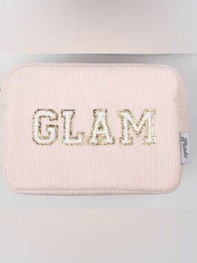 Plunder Women’s Glam Cosmetic Makeup Bag Carry All Tote Luggage Suitcase Handbag